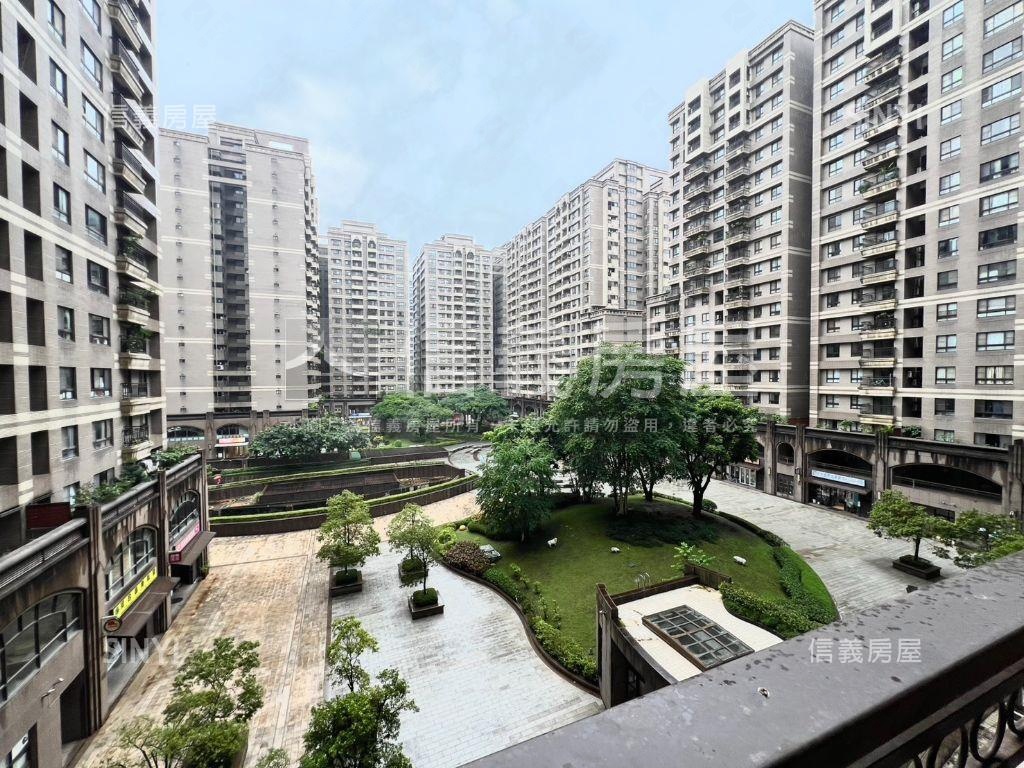 Ｕ未來面中庭景觀三房房屋室內格局與周邊環境