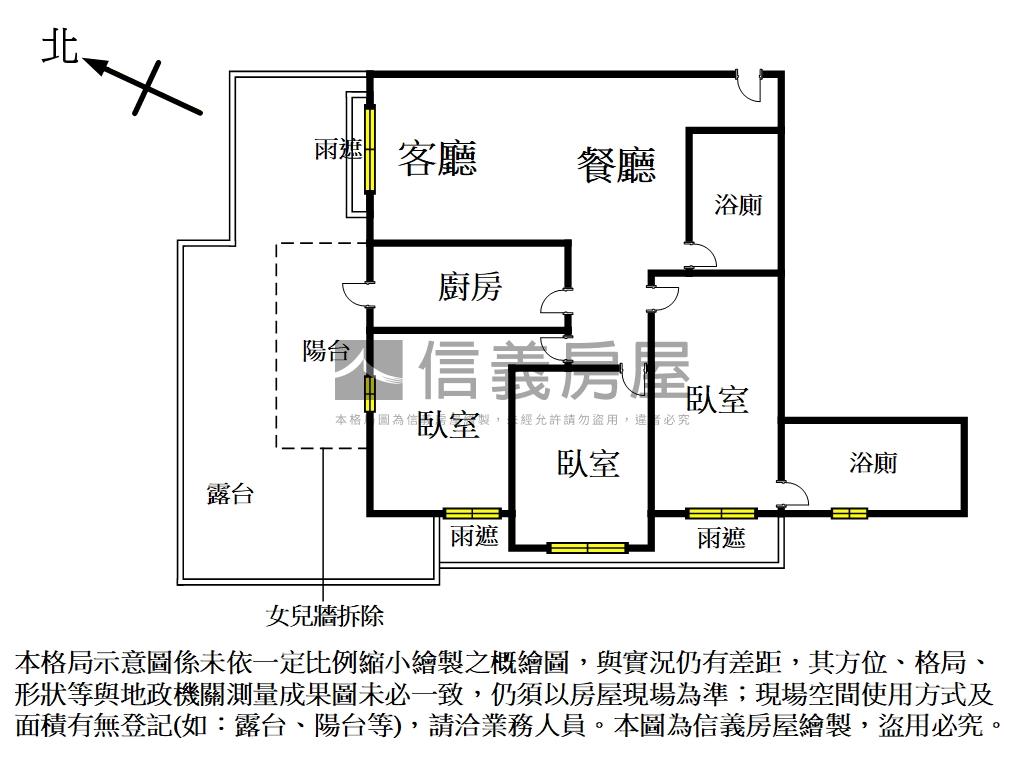 潤泰大安富陽高樓露台戶房屋室內格局與周邊環境