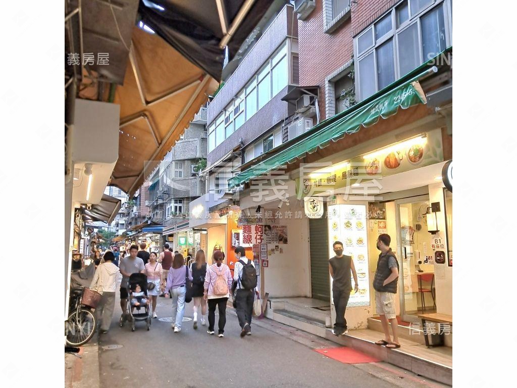 師大夜市商一特面寬店面房屋室內格局與周邊環境