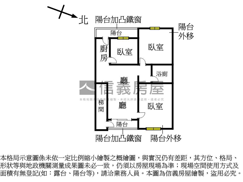 板橋中精華的金華街三樓！房屋室內格局與周邊環境