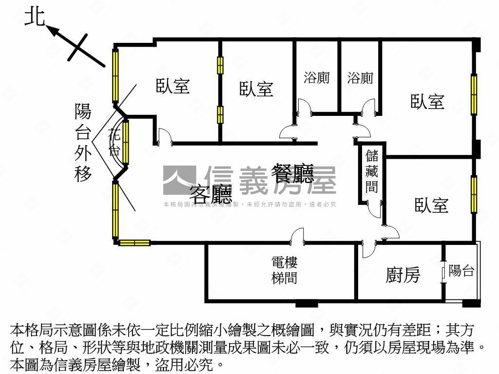 近內湖站電梯精緻四房大戶房屋室內格局與周邊環境