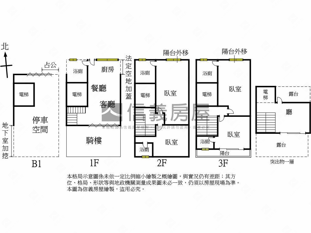 豐裕慕赫臨路電梯美墅房屋室內格局與周邊環境