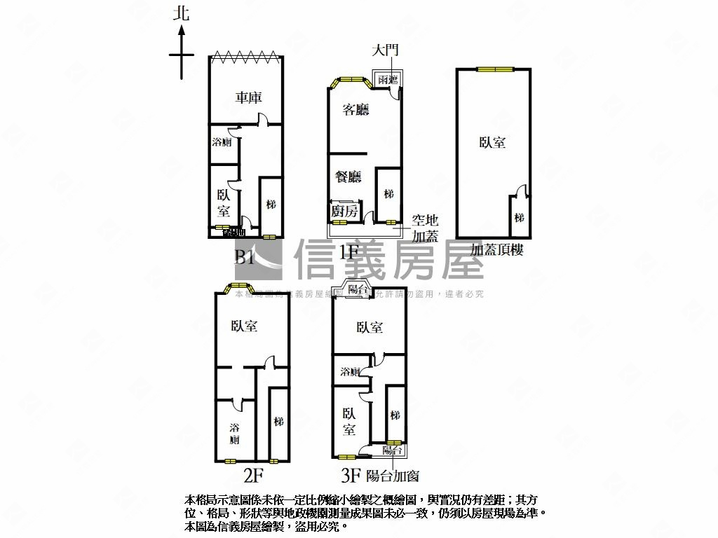 大自然社區美透天房屋室內格局與周邊環境