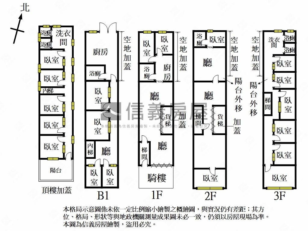 中正透天房屋室內格局與周邊環境