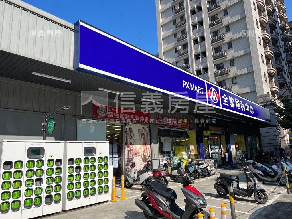南勢重劃區面寬吸睛▲角店房屋室內格局與周邊環境
