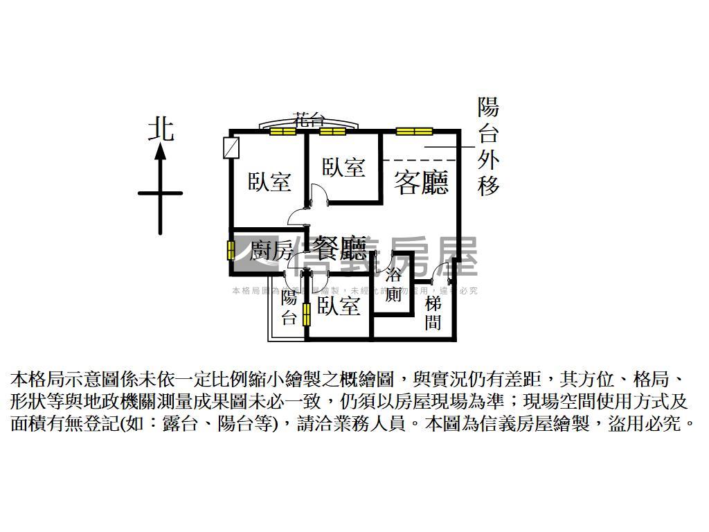武陵綠大地電梯三房房屋室內格局與周邊環境