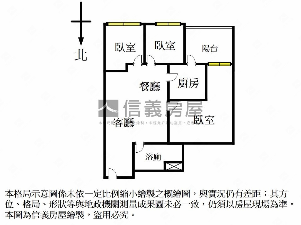 高妍植天空之城３房車位房屋室內格局與周邊環境
