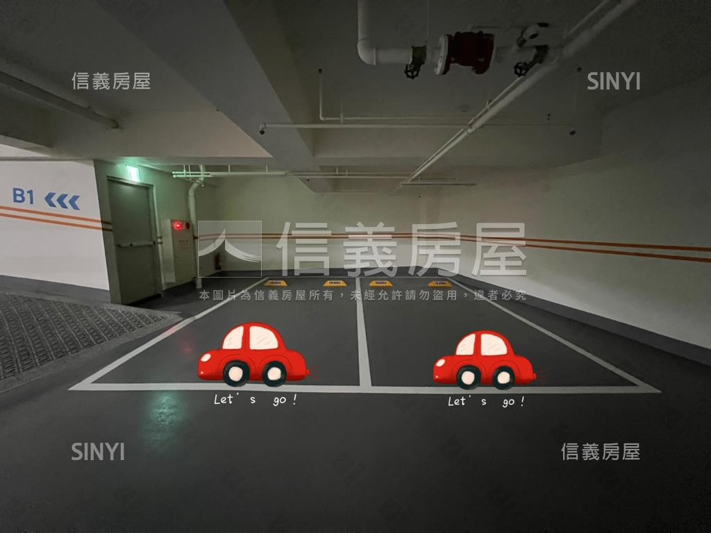 Ｖ建築三房雙車位。大器房屋室內格局與周邊環境