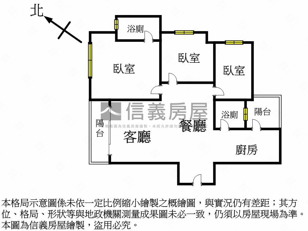 林維建設質感３房平面車位房屋室內格局與周邊環境