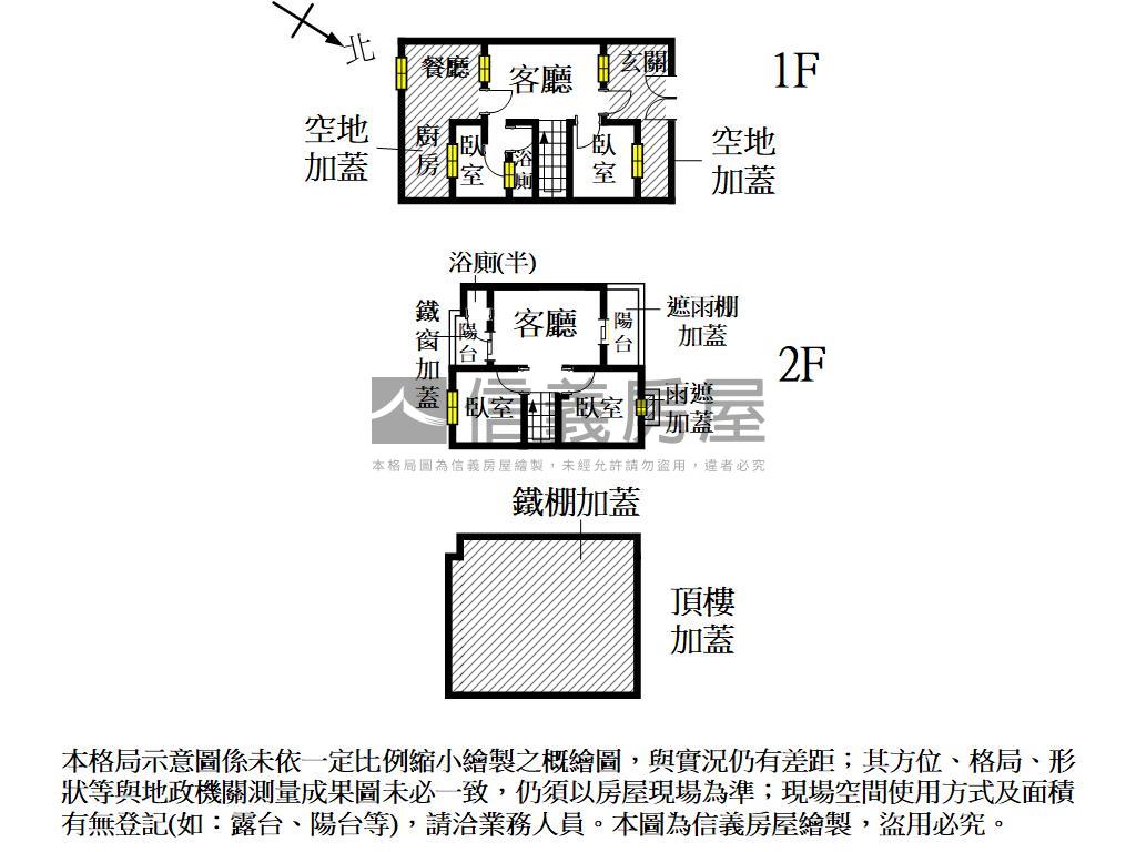 鄰近嘉義市透天房屋室內格局與周邊環境