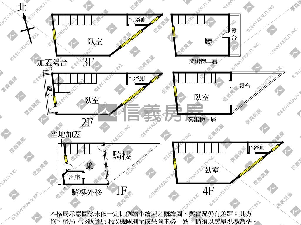 建成路●臨路全新透天房屋室內格局與周邊環境