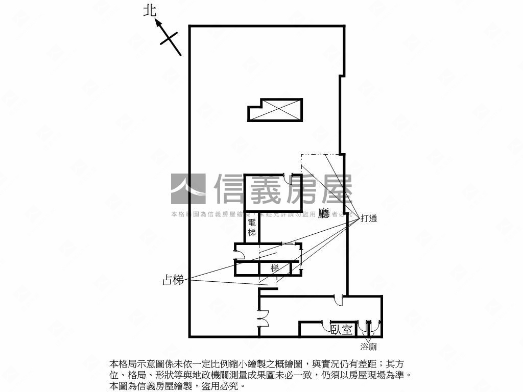 環河南臨路燙金店面房屋室內格局與周邊環境