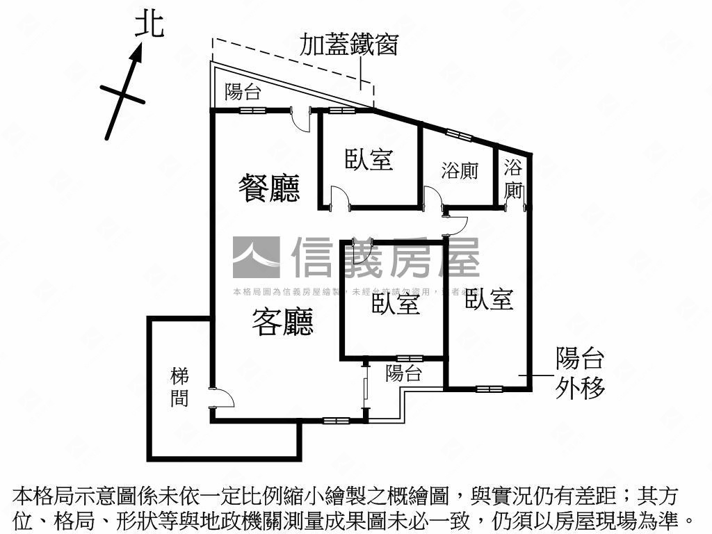 捷運～頂溪三房美寓房屋室內格局與周邊環境