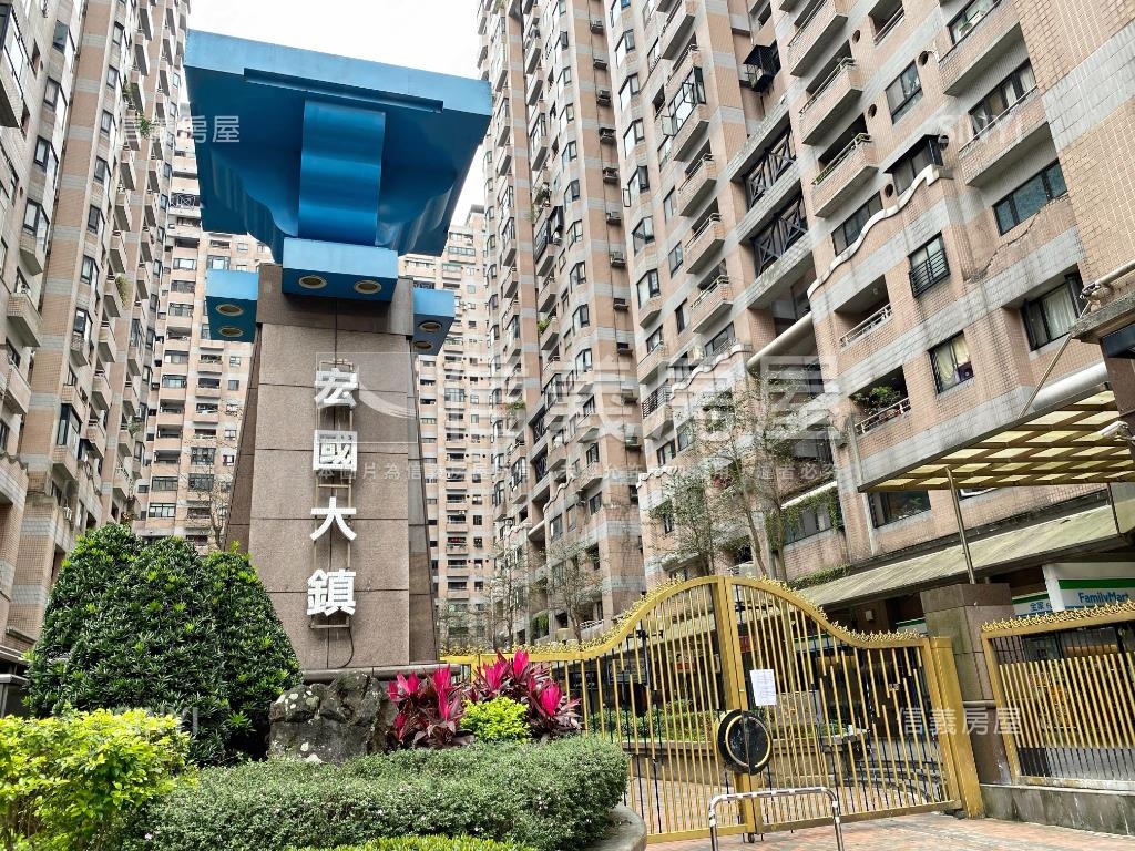 宏國大鎮舒適一房大陽台房屋室內格局與周邊環境