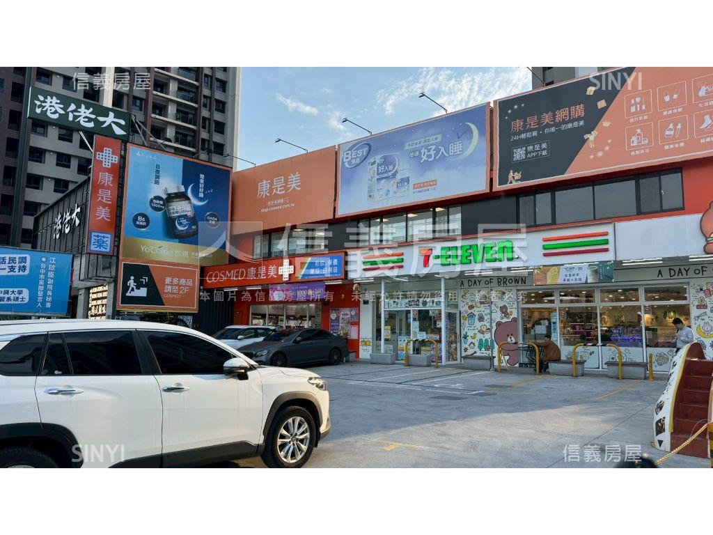 惠宇敦北邊間大面寬店面房屋室內格局與周邊環境