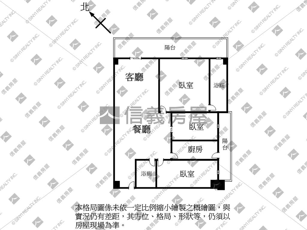 【有富正旺】精美三房釋出房屋室內格局與周邊環境