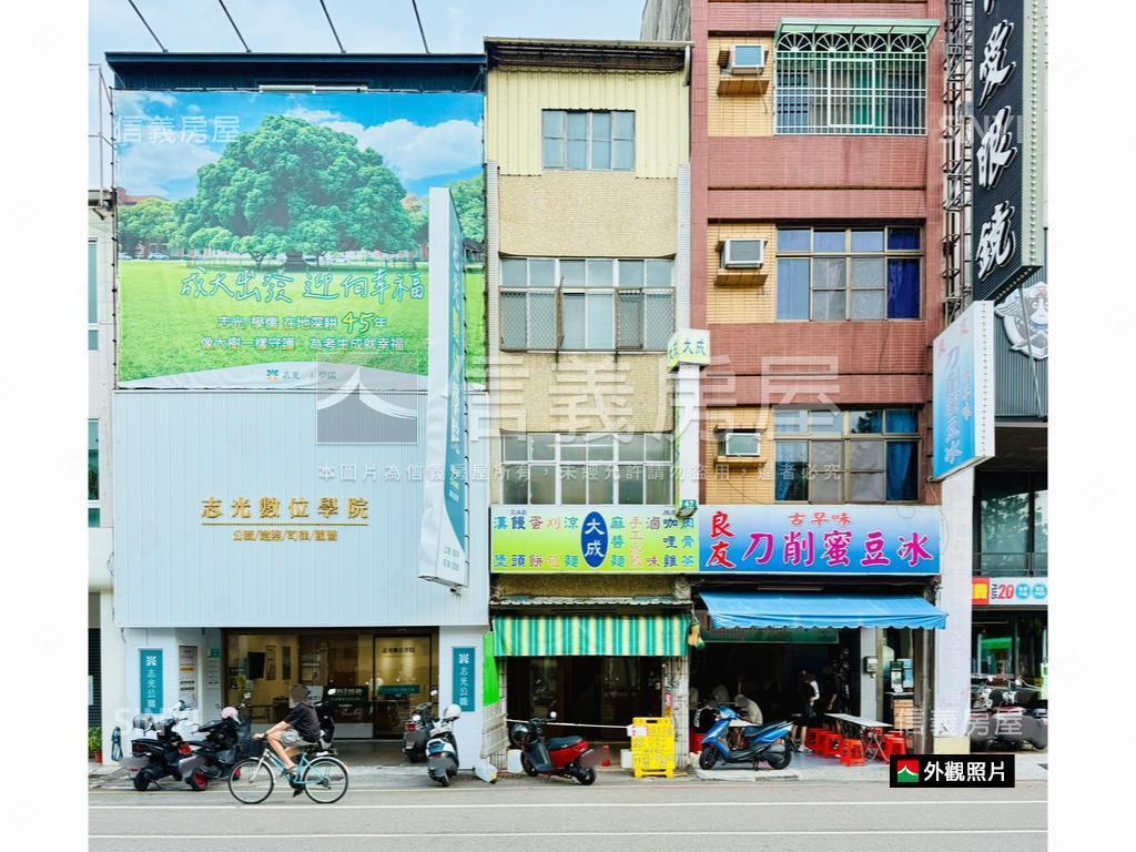 成大｜稀有大學路金店面房屋室內格局與周邊環境