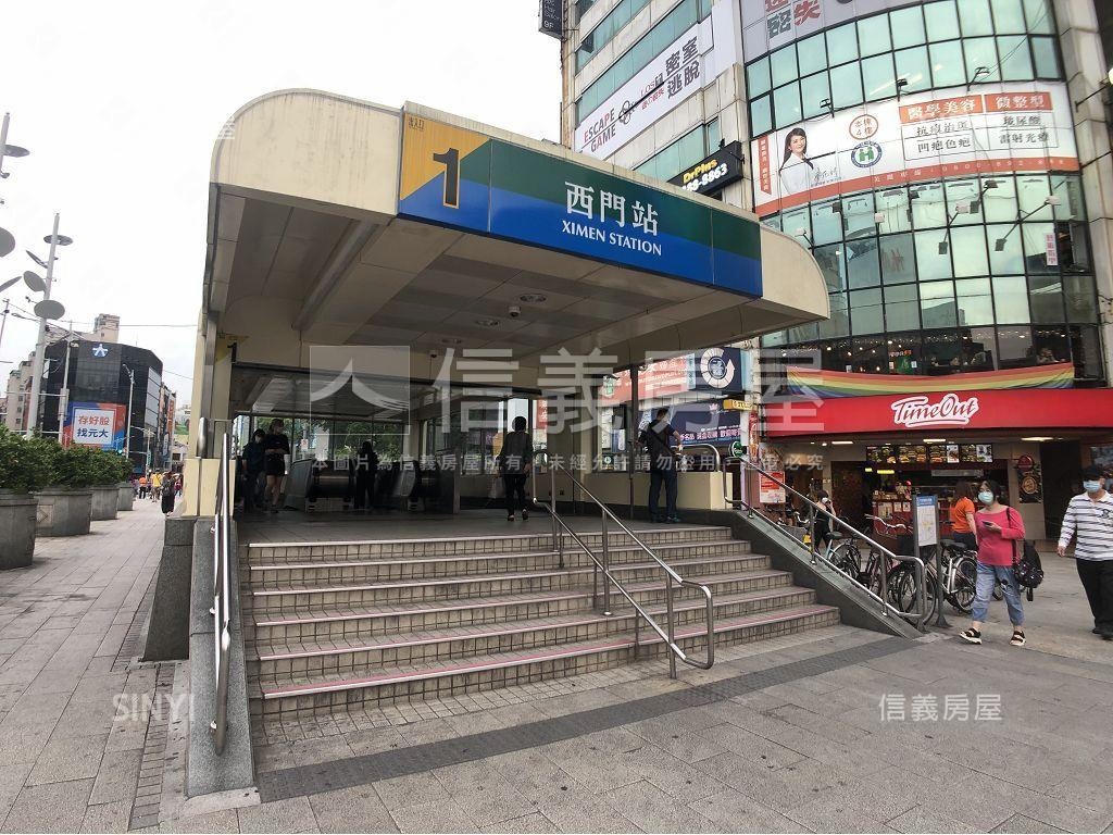 西門捷運機能美套房房屋室內格局與周邊環境