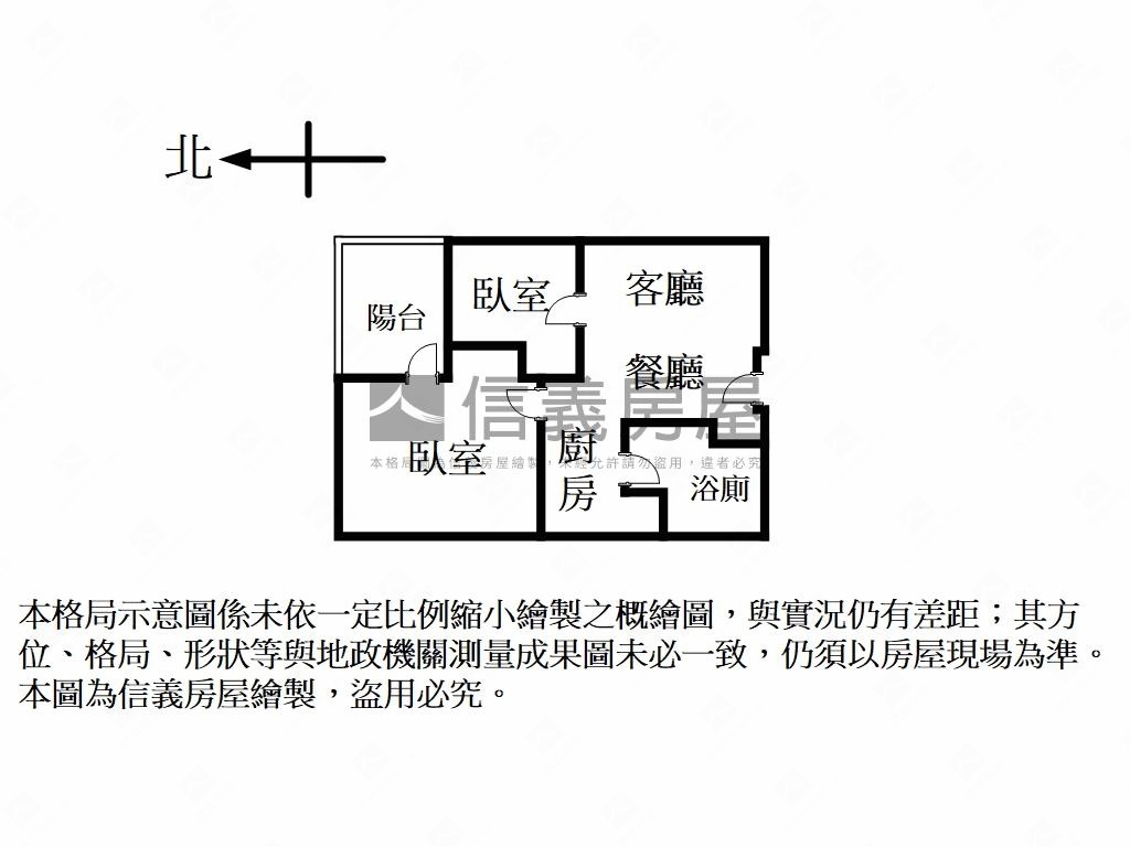 晶麒兩房房屋室內格局與周邊環境