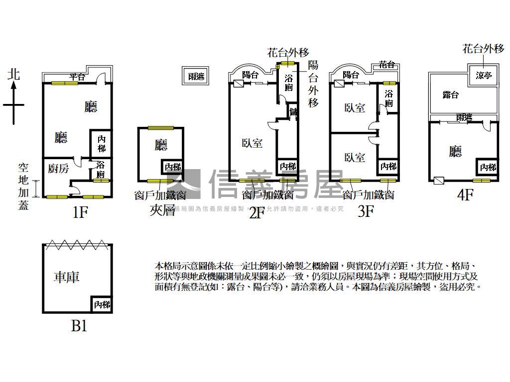 中正翡翠園林別墅透天房屋室內格局與周邊環境