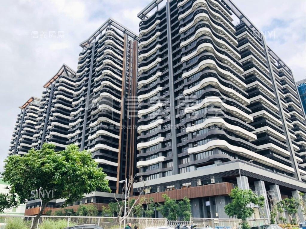 海洋都心２面中庭二房房屋室內格局與周邊環境