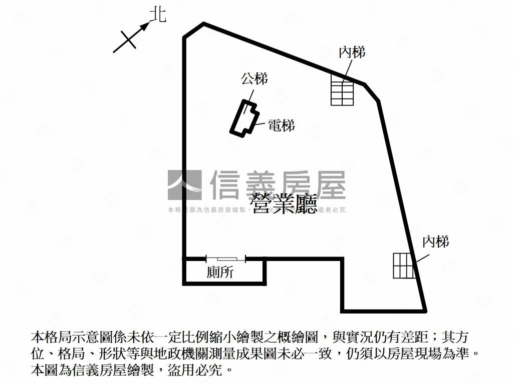崇學大空間好規劃商鋪房屋室內格局與周邊環境