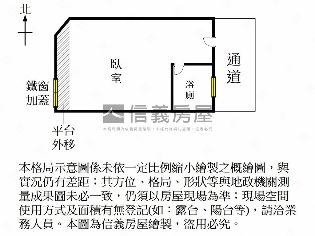 北區成大小築投資套房Ｂ房屋室內格局與周邊環境