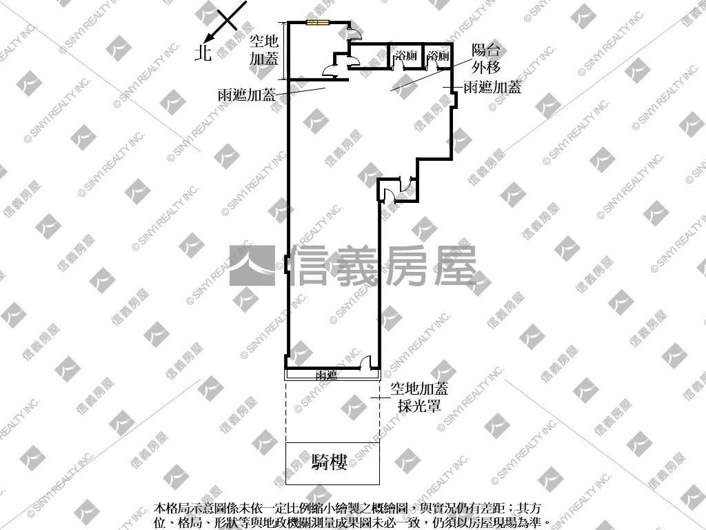 重劃區經典店面房屋室內格局與周邊環境