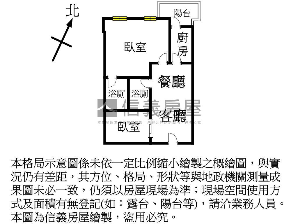 亞昕向陽智能兩房車位房屋室內格局與周邊環境