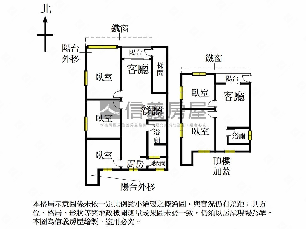 幸福路悠悠頂加房屋室內格局與周邊環境