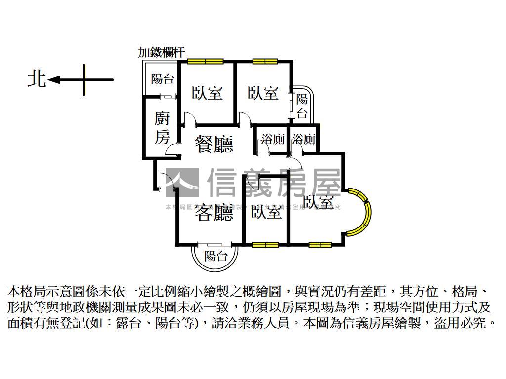 中悅・花廣四房車位房屋室內格局與周邊環境