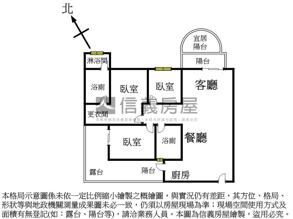 水湳生態公園精裝三房平車房屋室內格局與周邊環境