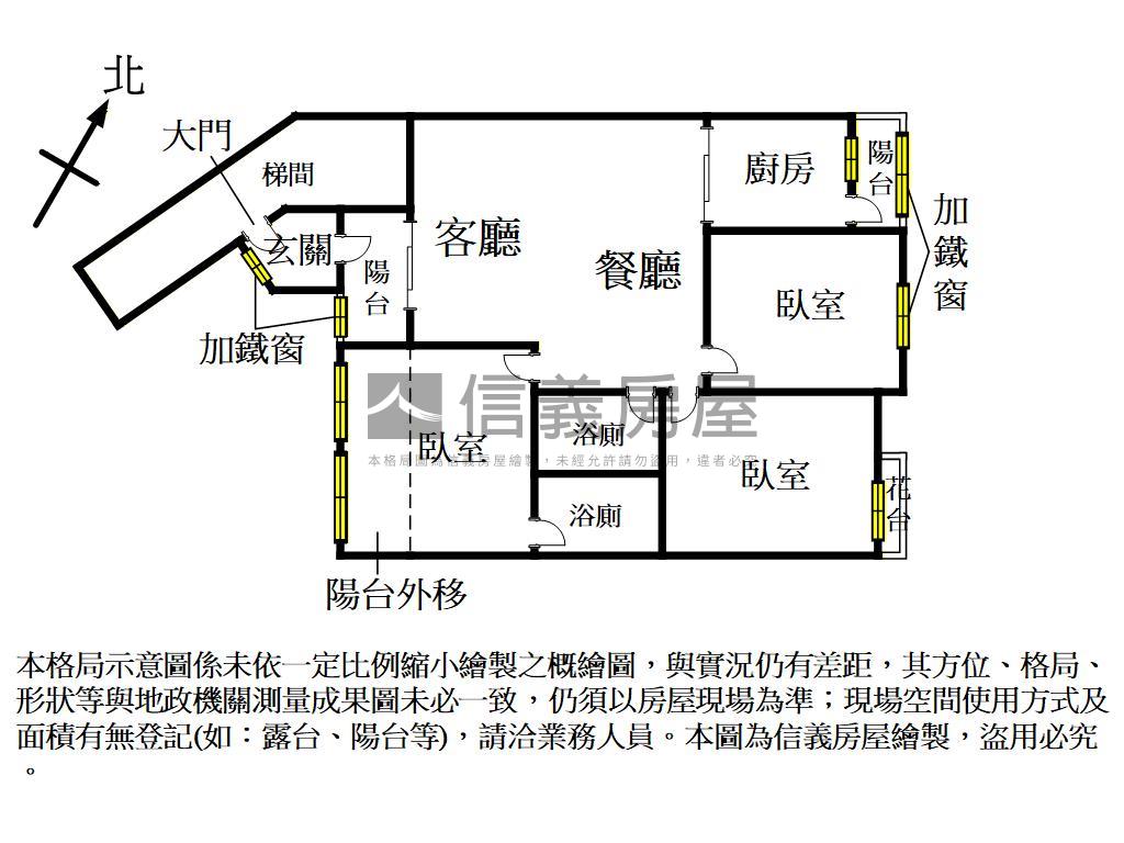 面綠園道視野美屋房屋室內格局與周邊環境