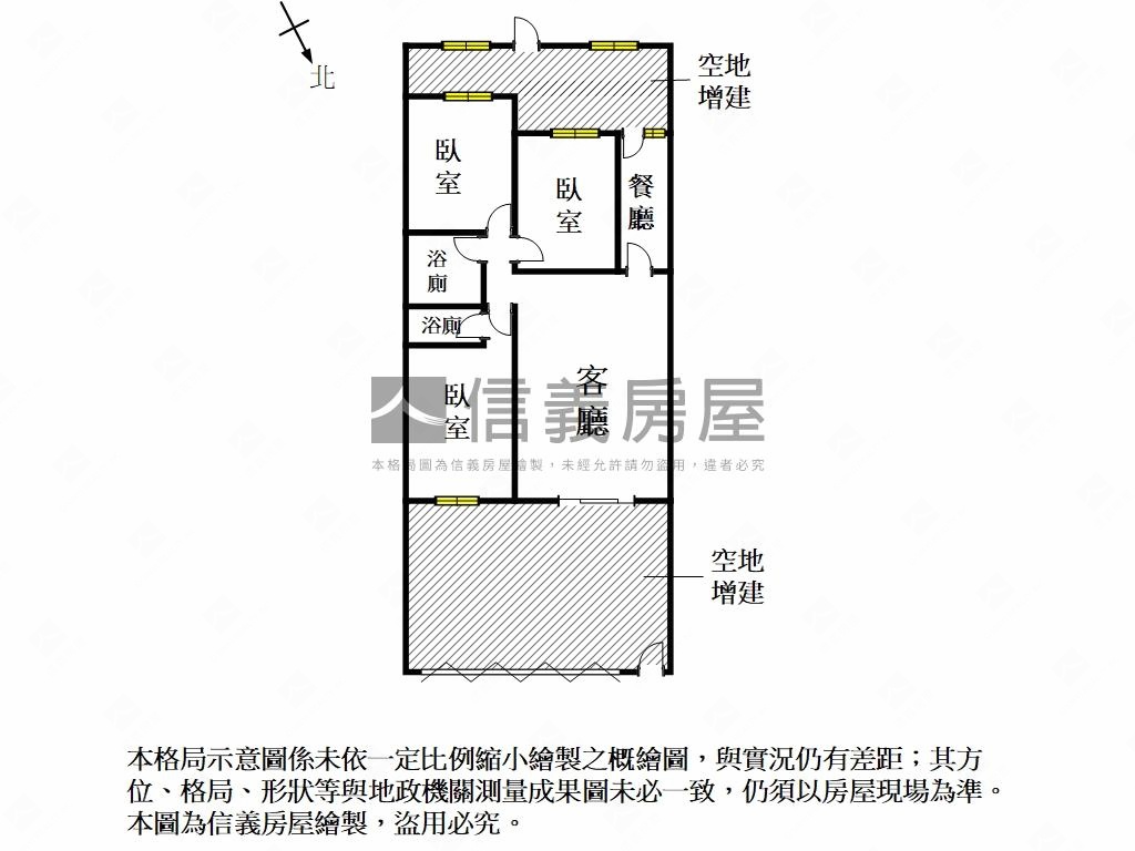 北區公寓一樓釋出房屋室內格局與周邊環境