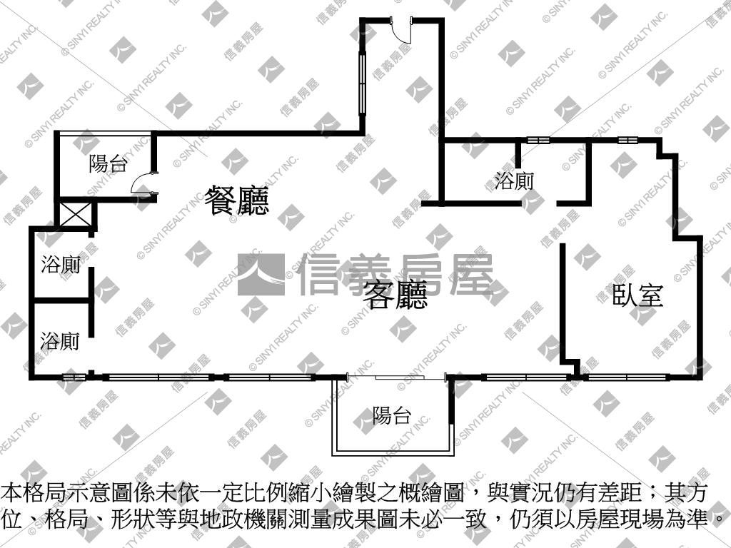 序東騰朝南帝王景觀頂樓戶房屋室內格局與周邊環境