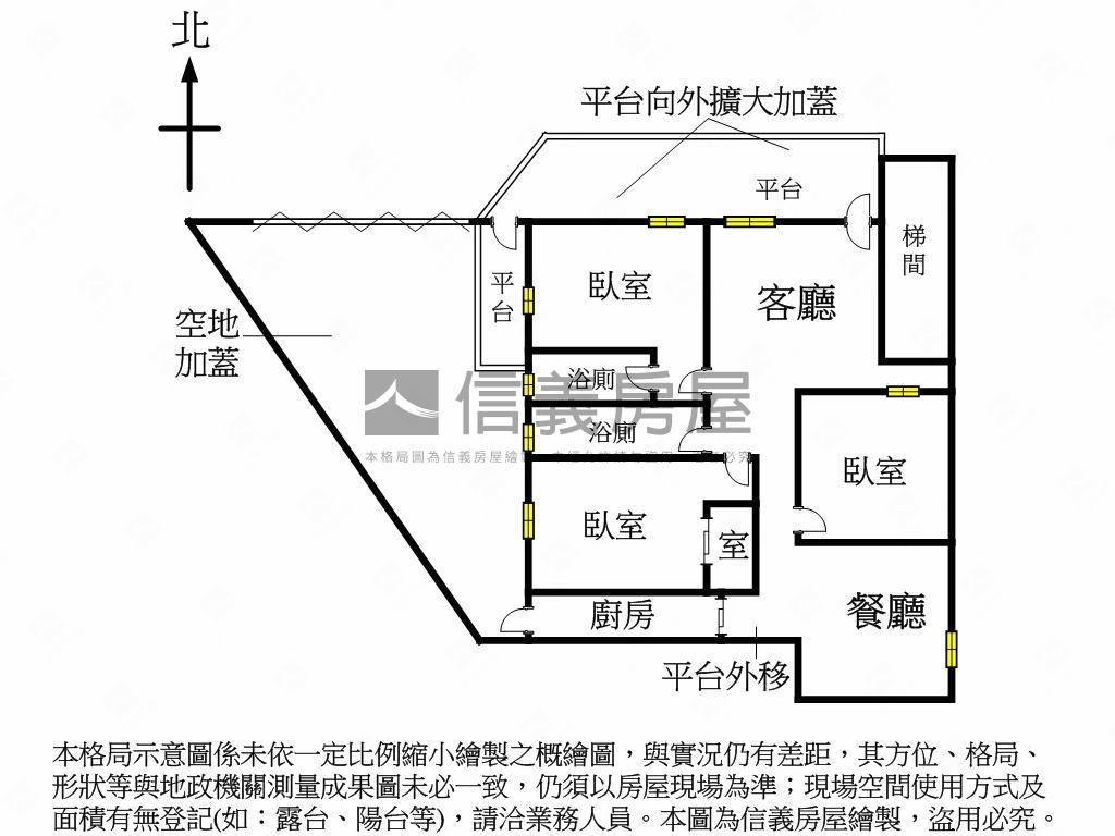 濱湖園．綠映生輝邊間一樓房屋室內格局與周邊環境