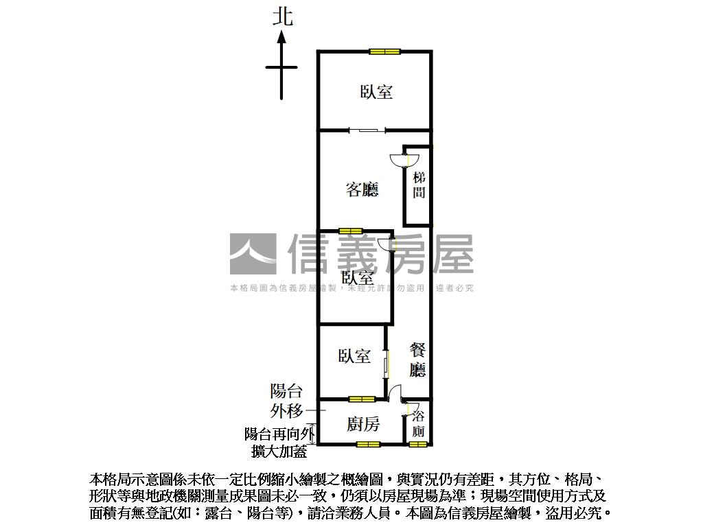 燙金幸福路黃金二樓房屋室內格局與周邊環境