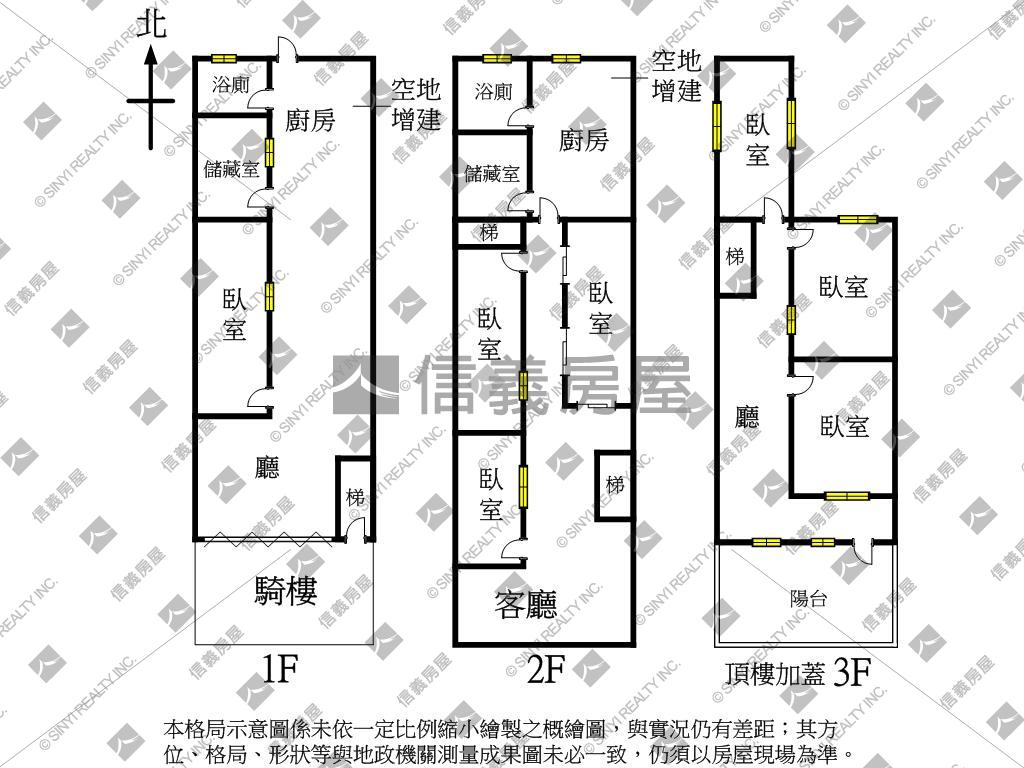 都更改建潛力透天房屋室內格局與周邊環境