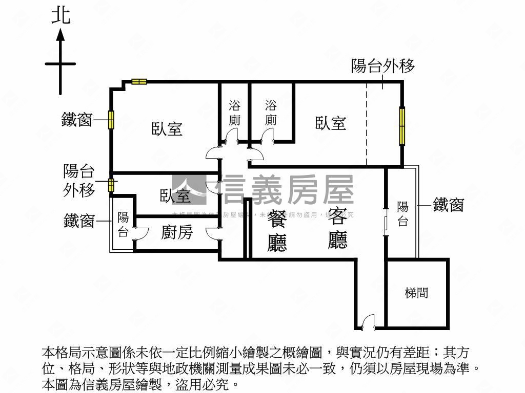 稀有北屯三房附車位房屋室內格局與周邊環境