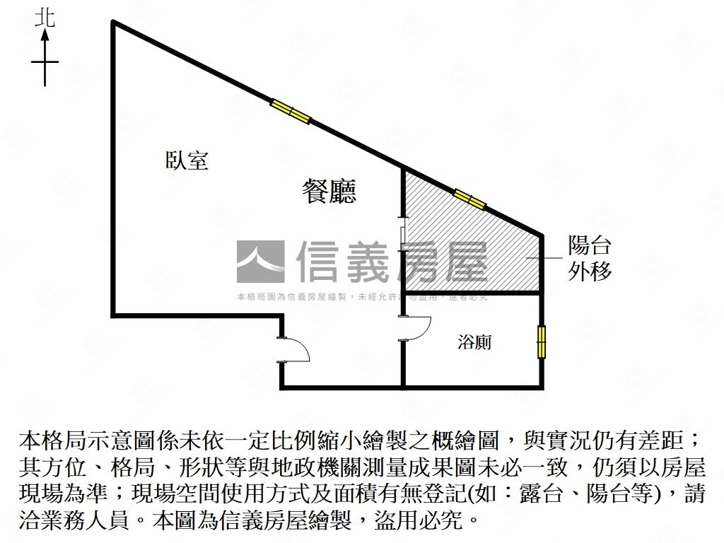【推薦】南台街採光套房房屋室內格局與周邊環境