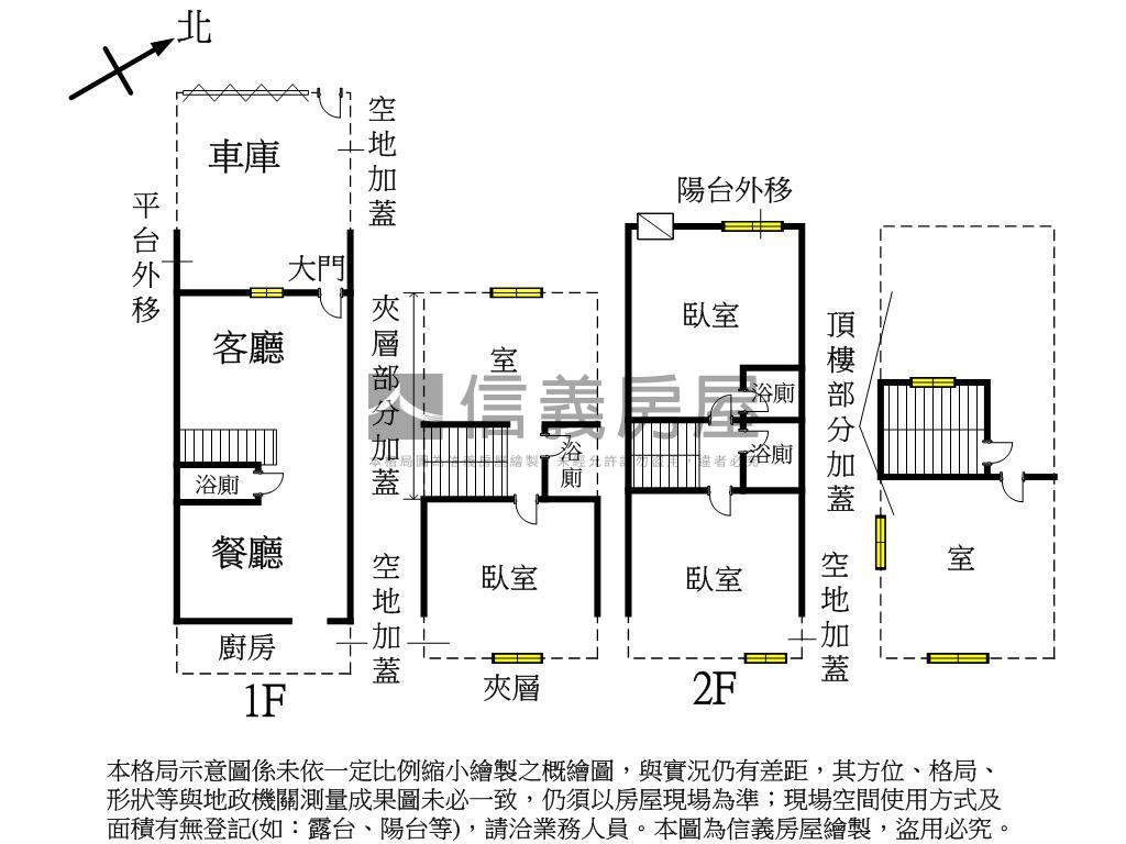 水湳經貿近巨蛋美透天房屋室內格局與周邊環境