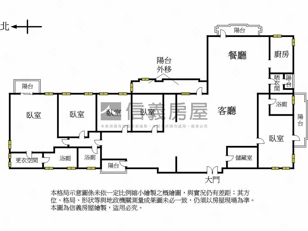 天籟美術五房雙平車戶房屋室內格局與周邊環境