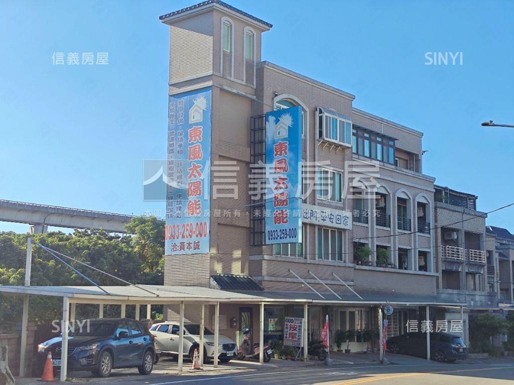 全聯旁面寬有車位透天店面房屋室內格局與周邊環境