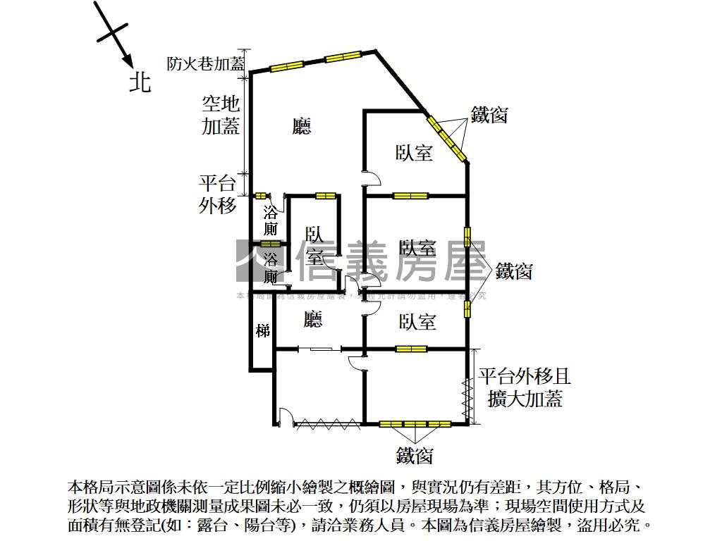 裕民邊間方便停車一樓房屋室內格局與周邊環境