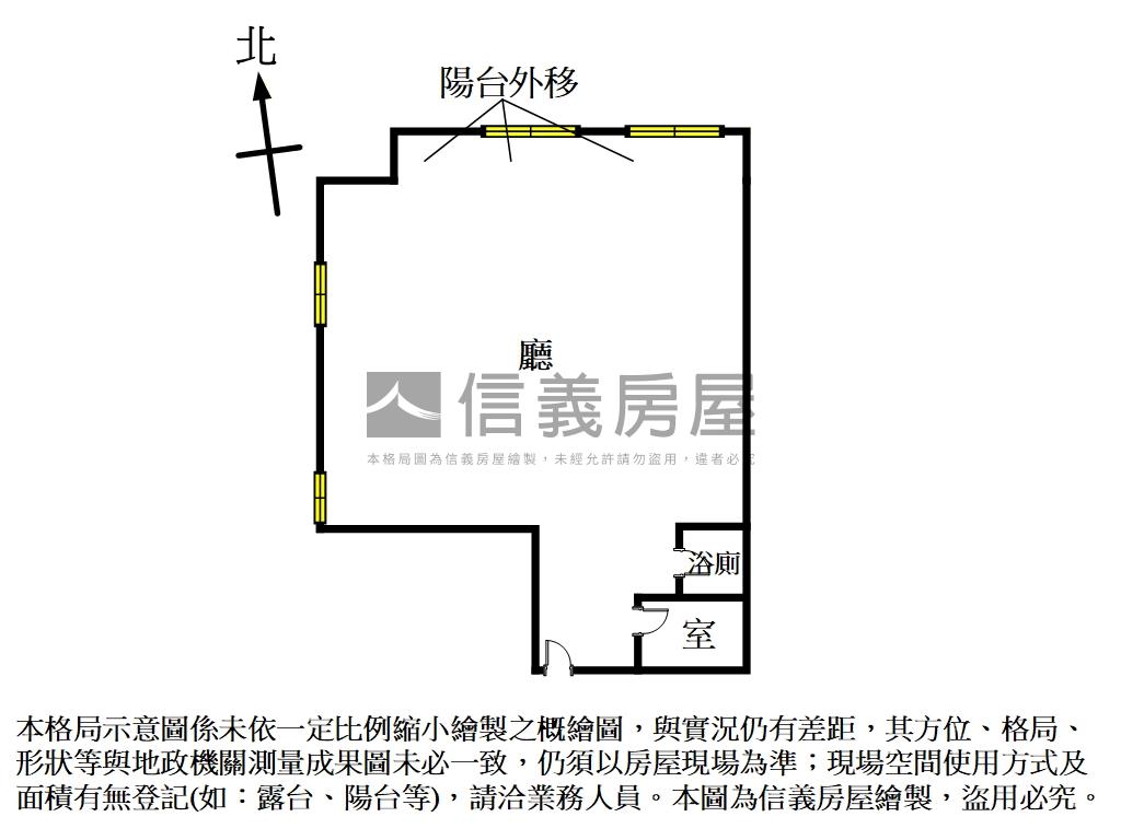 中山捷運黃金辦公房屋室內格局與周邊環境