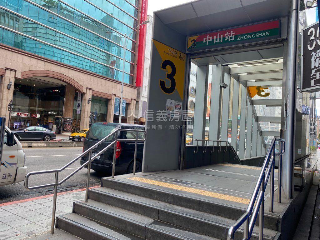 中山捷運黃金辦公房屋室內格局與周邊環境