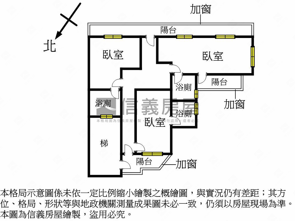 區公所收租漂亮二樓房屋室內格局與周邊環境