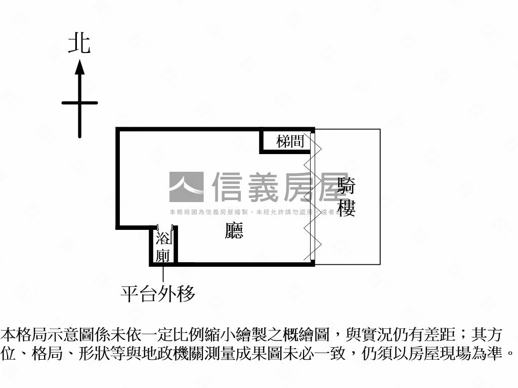 商二正路邊店面房屋室內格局與周邊環境