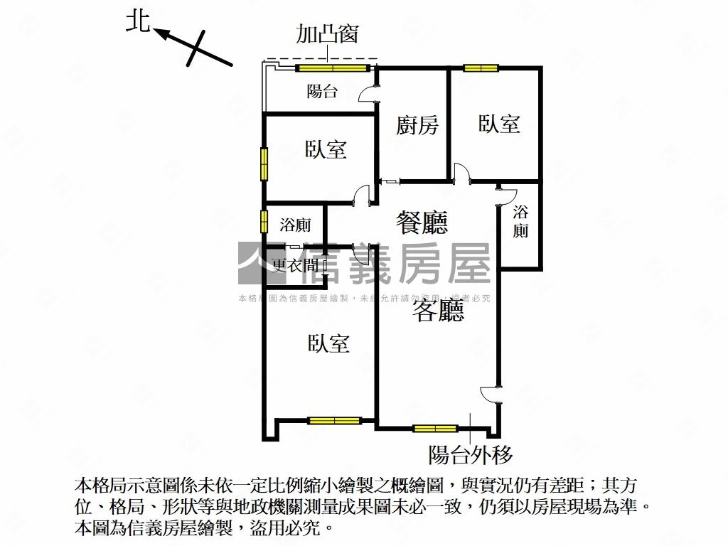 內科萊茵皇家三房車位房屋室內格局與周邊環境