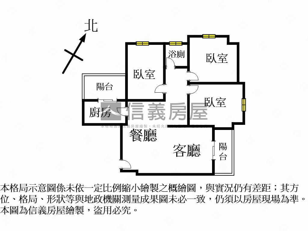 上第二＠三房房屋室內格局與周邊環境
